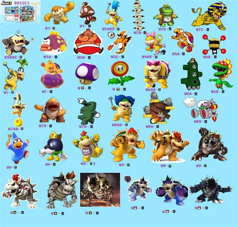 New Super Mario Bros 3 Bosses PROJECT by UltimateGamer45 on DeviantArt