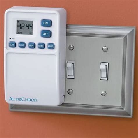 Automatic Wall Switch Timer - SkyMall | Timer, Fan light switch, Light ...