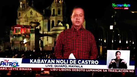 Noli de Castro balik-TV Patrol | HATAW! D'yaryo ng Bayan