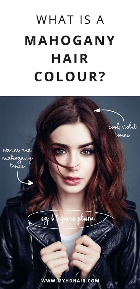 What is a Mahogany Hair Colour? | Mahogany hair, Hair color mahogany, Henna hair
