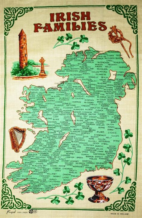 Family Names of Eire | Irish ancestry, Irish families, Irish history