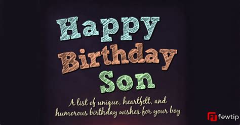 Happy Birthday Prayers for Son to Wish Him Well - Fewtip