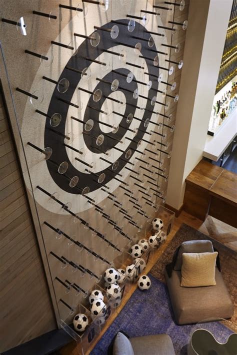 Plinko Game Board by Dawson Design Associates seen at Hotel Zetta, San Francisco | Wescover