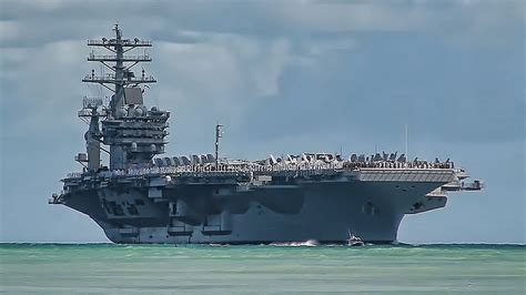 Flugzeugträger USS Nimitz CVN-68 - Position & Schiffsdaten