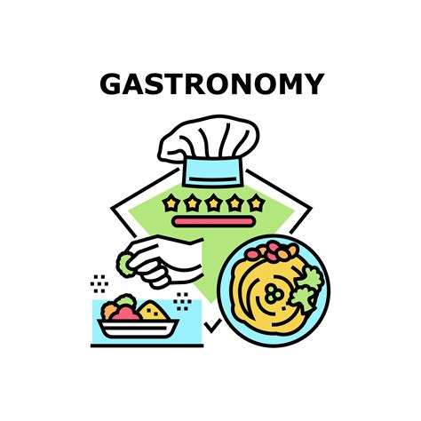 Gastronomy icons vector illustrations 9947248 Vector Art at Vecteezy