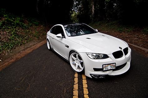 4098x768px | free download | HD wallpaper: white BMW E90 coupe, m3, e92 ...