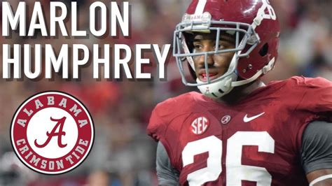 Marlon Humphrey || "All the Way Up" || Alabama Highlights - YouTube