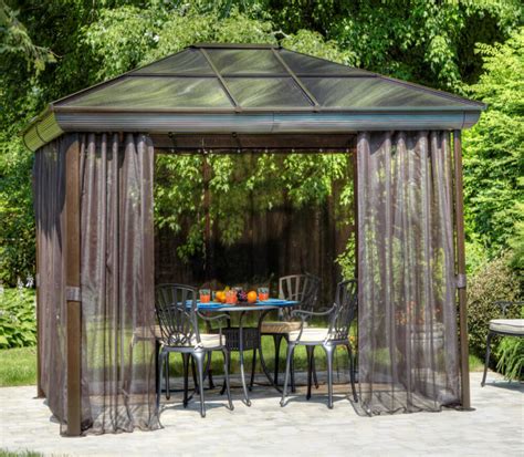 27 Gazebos With Screens For Bug Free Backyard Relaxation