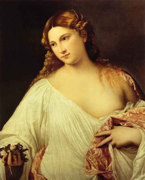 Flora By Titian Reproduction