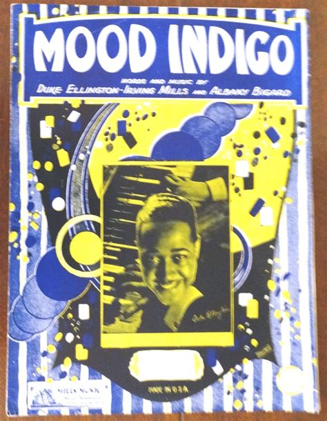 Mood Indigo 1931 Vintage Piano Sheet Music Duke Ellington | Etsy | Vintage sheet music, Mood ...