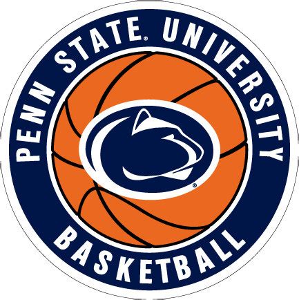 Penn State University Basketball Magnet - 4" Nittany Lions (PSU) PSU047