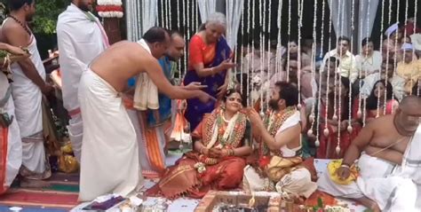 Nirmala Sitharman’s daughter gets married in low-key ceremony; groom an ...