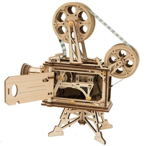 DIY Film Projector/Vitascope Mechanical Wooden Model Kit – ToBuyFrom