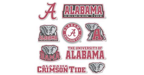 Alabama Crimson Tide Sticker | Zazzle