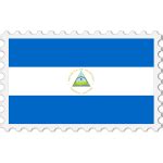 Zimbabwe flag stamp | Free SVG