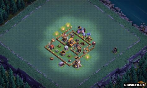 [Builder Hall 4] Nice level 4 Builder Base layout [With Link] [7-2019] - Clash of Clans | Clasher.us