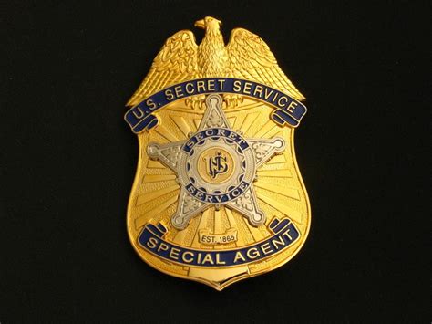 USSS US Secret Service Special Agent Badge Solid Copper Replica Movie – Coin Souvenir