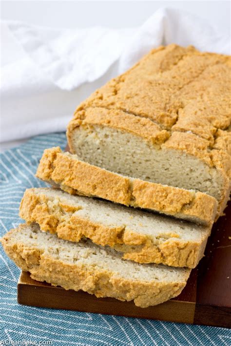 Grain Free Sandwich Bread (Gluten Free, Yeast Free, and Paleo) - A Clean Bake