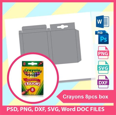 Crayola Box Svg