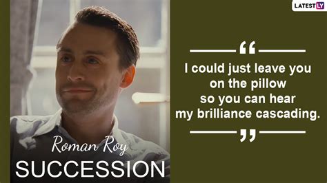 Hollywood News | 9 Best Roman Roy Quotes From Succession | 🎥 LatestLY