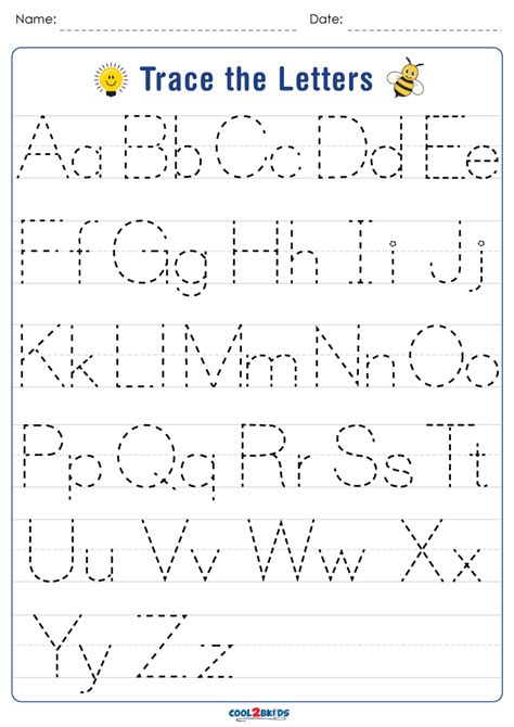 10 Best Free Printable Alphabet Tracing Letters, 56% OFF