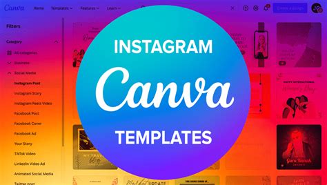 15 Best Canva Templates for Instagram (Free and Paid) - Canva Graphic