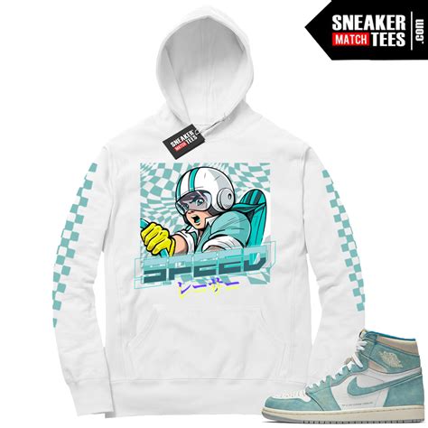 Air Jordan 1 Turbo Green Hoodie | Jordan shirts for sneakers