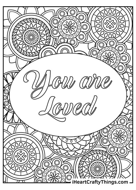 Stress Relief Coloring Pages (Updated 2021)