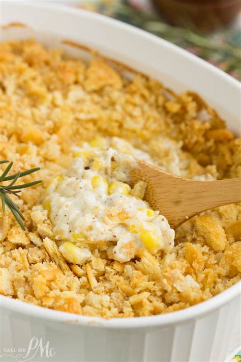 Baked Creamed Corn Casserole Recipe | No 'cream of' soup