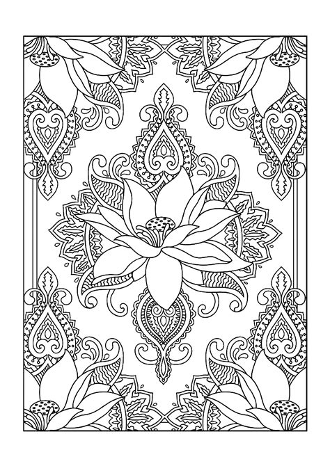 Free Printable Coloring Designs For Adults | Free Printable