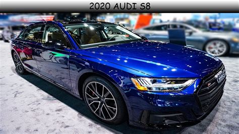 2020 Audi S8 Navarra Blue Metallic - Exterior and Interior Walk Around ...