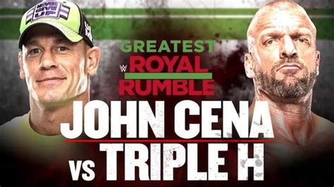 John Cena vs. Triple H To Kick Off Greatest Royal Rumble, Superstars ...