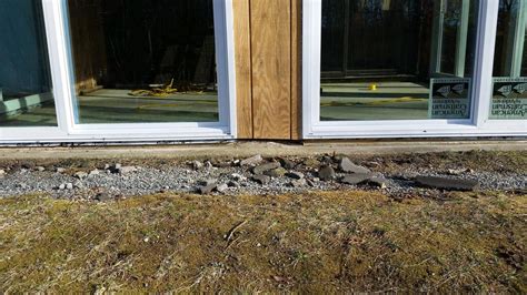 construction - Water leak between sill and concrete pad - Home Improvement Stack Exchange