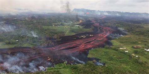 Video: USGS Shows Huge, Fast-Moving Lava Flow On Hawaii's Big Island