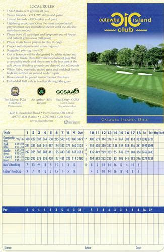 Catawba Island Club - Course Profile | Course Database