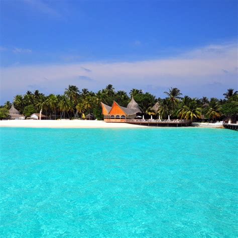 Maldives Tropical Beach Island iPad Air Wallpapers Free Download