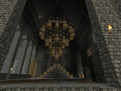 Chandelier for the Hogwarts Entrance Hall. : r/Minecraft