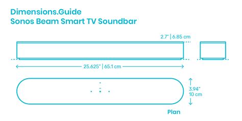 Sonos Arc Dimensions & Drawings | Dimensions.com