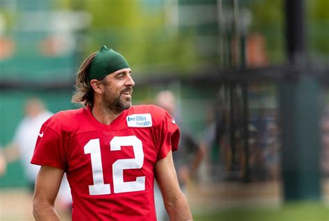 Aaron Rodgers reveals long hair 'has been a year in the making' for Halloween costume