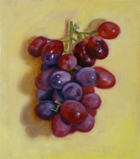 Nelligan Gallery: L. Still Life, Red Grapes