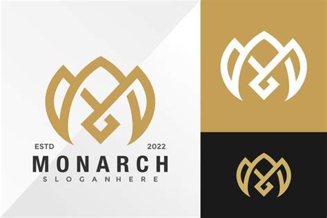 Monarch Logo Vector Art, Icons, and Graphics for Free Download