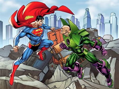 [Artwork] Superman vs Lex Luthor by Jose Luis Garcia-Lopez : r/DCcomics