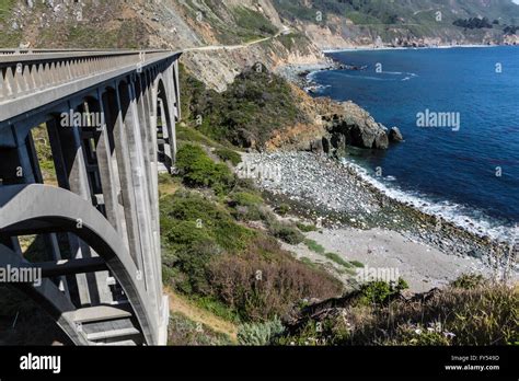 big sur bridge Stock Photo - Alamy