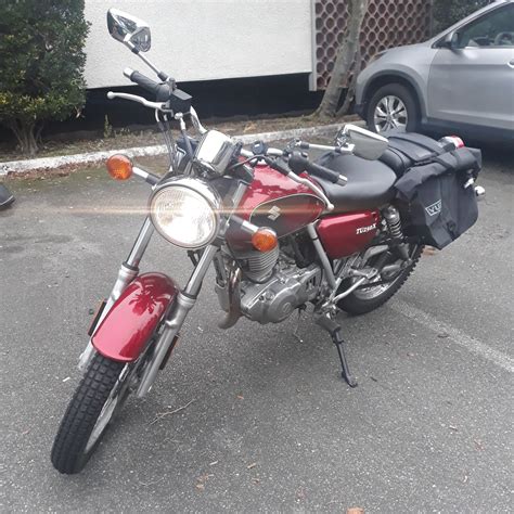 2009 Suzuki Tu250x mods Saddlebags for Sale in Seattle, WA - OfferUp