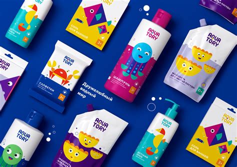 Aquatory Of Friends Packaging For Children's Products - World Brand Design Society