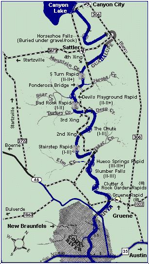 Guadalupe River Map | Gadgets 2018