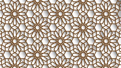 White and beige colors islamic background, arabic pattern 3776260 ...