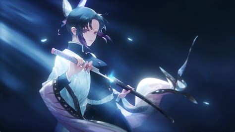 This amazing Shinobu (Demon Slayer) Live Wallpaper - Live Wallpaper