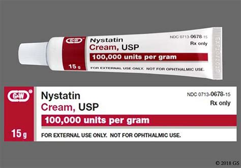 Nystatin 100,000U/1G Topical Crm 15 Gms Cream - 120192