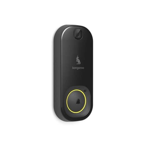 Kangaroo Kangaroo Doorbell Camera + Chime + Porch Protection Plan with Package Theft ...